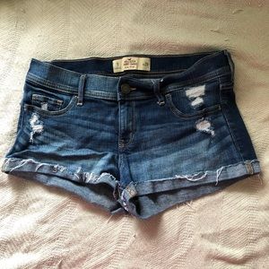 Hollister denim shorts